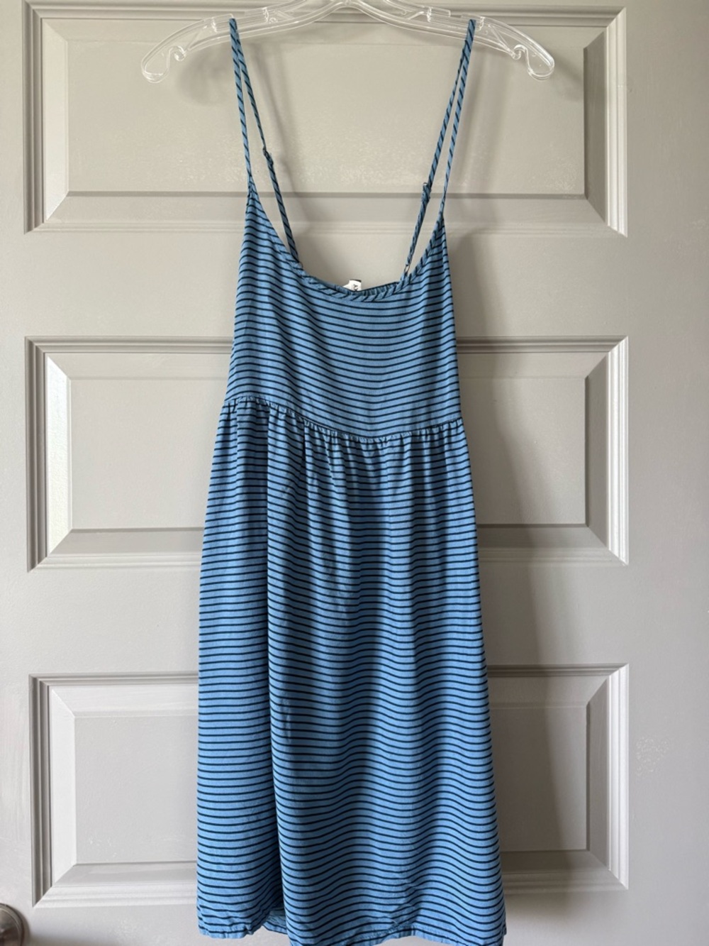 Roxy Blue and Black Striped Sundress